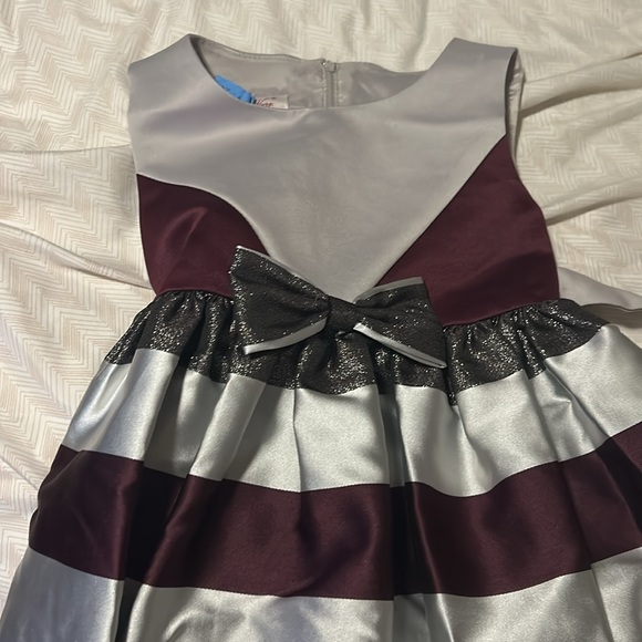 Princess Wear Silver and Purple Formal Dress - 5 - Picture 2 of 5